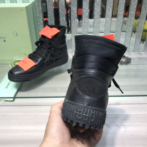 Cheap Off-White High Tops Shoes For Women #1099208 Replica Wholesale [$105.00 USD] [ITEM#1099208] on Replica Off-White High Tops Shoes