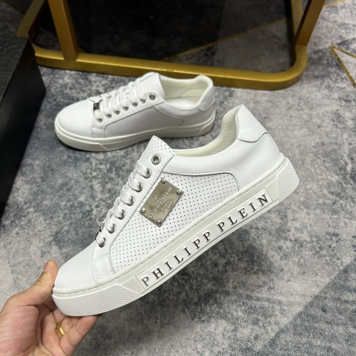 Cheap Philipp Plein Casual Shoes For Men #1099258 Replica Wholesale [$76.00 USD] [ITEM#1099258] on Replica Philipp Plein PP Casual Shoes