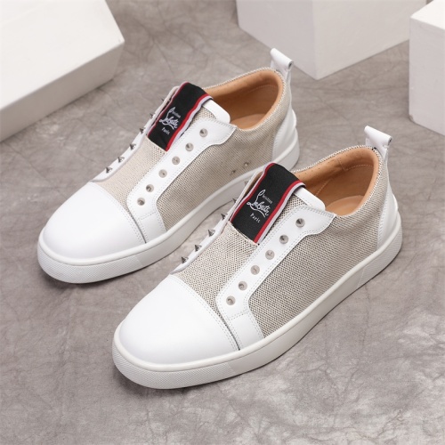 Cheap Christian Louboutin Casual Shoes For Men #1099331 Replica Wholesale [$76.00 USD] [ITEM#1099331] on Replica Christian Louboutin Casual Shoes