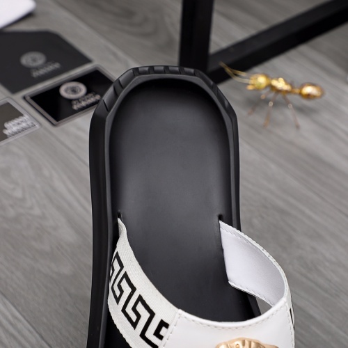 Cheap Versace Slippers For Men #1099407 Replica Wholesale [$42.00 USD] [ITEM#1099407] on Replica Versace Slippers