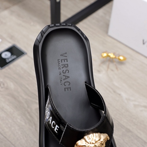 Cheap Versace Slippers For Men #1099577 Replica Wholesale [$42.00 USD] [ITEM#1099577] on Replica Versace Slippers
