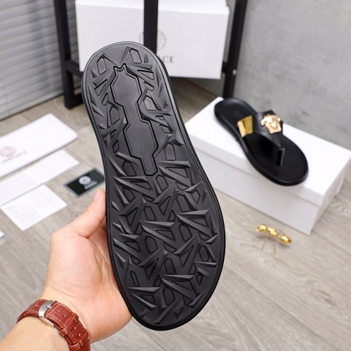Cheap Versace Slippers For Men #1099578 Replica Wholesale [$42.00 USD] [ITEM#1099578] on Replica Versace Slippers