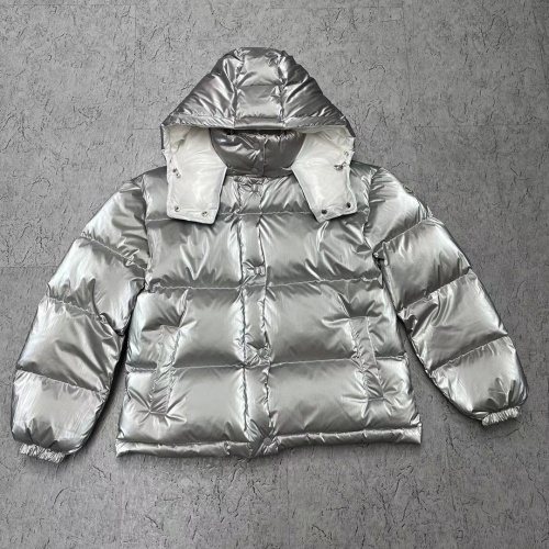 Cheap Moncler Down Feather Coat Long Sleeved For Women #1099766 Replica Wholesale [$160.00 USD] [ITEM#1099766] on Replica Moncler Down Feather Coat