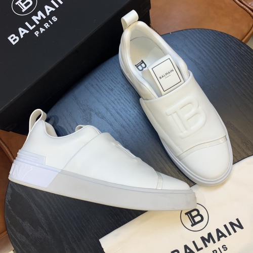 Cheap Balmain Casual Shoes For Men #1099843 Replica Wholesale [$82.00 USD] [ITEM#1099843] on Replica Balmain Casual Shoes