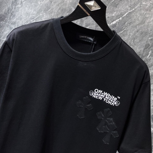 Cheap Chrome Hearts T-Shirts Short Sleeved For Unisex #1100012 Replica Wholesale [$34.00 USD] [ITEM#1100012] on Replica Chrome Hearts T-Shirts