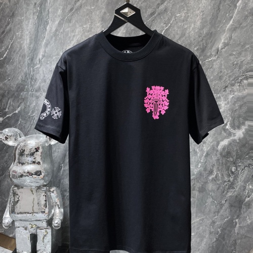 Cheap Chrome Hearts T-Shirts Short Sleeved For Unisex #1100016 Replica Wholesale [$34.00 USD] [ITEM#1100016] on Replica Chrome Hearts T-Shirts