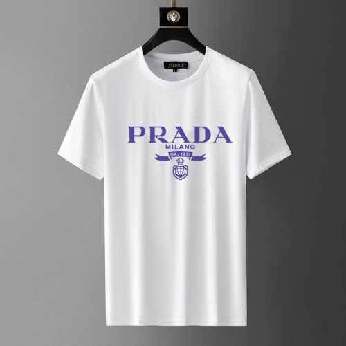 Cheap Prada Tracksuits Short Sleeved For Men #1100026 Replica Wholesale [$52.00 USD] [ITEM#1100026] on Replica Prada Tracksuits