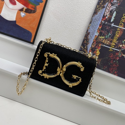 Cheap Dolce &amp; Gabbana D&amp;G AAA Quality Messenger Bags For Women #1100520 Replica Wholesale [$150.00 USD] [ITEM#1100520] on Replica Dolce &amp; Gabbana D&amp;G AAA Quality Messenger Bags