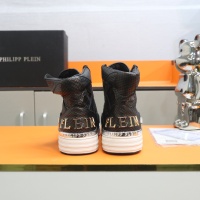 Cheap Philipp Plein PP High Tops Shoes For Men #1090952 Replica Wholesale [$115.00 USD] [ITEM#1090952] on Replica Philipp Plein PP High Tops Shoes