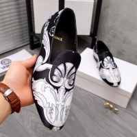 Cheap Versace Leather Shoes For Men #1091277 Replica Wholesale [$82.00 USD] [ITEM#1091277] on Replica Versace Leather Shoes