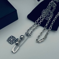 Cheap Chrome Hearts Necklaces #1092369 Replica Wholesale [$60.00 USD] [ITEM#1092369] on Replica Chrome Hearts Necklaces