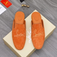 Cheap Christian Louboutin CL Slippers For Men #1093672 Replica Wholesale [$76.00 USD] [ITEM#1093672] on Replica Christian Louboutin CL Slippers