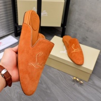 Cheap Christian Louboutin CL Slippers For Men #1093672 Replica Wholesale [$76.00 USD] [ITEM#1093672] on Replica Christian Louboutin CL Slippers