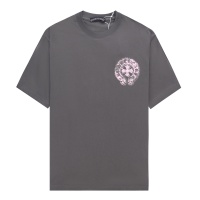 Cheap Chrome Hearts T-Shirts Short Sleeved For Unisex #1095358 Replica Wholesale [$40.00 USD] [ITEM#1095358] on Replica Chrome Hearts T-Shirts