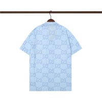 Cheap Gucci Tracksuits Short Sleeved For Men #1095832 Replica Wholesale [$45.00 USD] [ITEM#1095832] on Replica Gucci Tracksuits