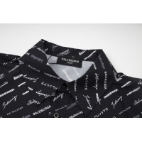 Cheap Balenciaga Shirts Short Sleeved For Unisex #1098953 Replica Wholesale [$48.00 USD] [ITEM#1098953] on Replica Balenciaga Shirts