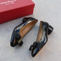 Cheap Salvatore Ferragamo Flat Shoes For Women #1099059 Replica Wholesale [$96.00 USD] [ITEM#1099059] on Replica Salvatore Ferragamo Flat Shoes
