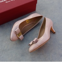 Cheap Salvatore Ferragamo High-Heeled Shoes For Women #1099081 Replica Wholesale [$96.00 USD] [ITEM#1099081] on Replica Salvatore Ferragamo High-Heeled Shoes