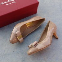 Cheap Salvatore Ferragamo High-Heeled Shoes For Women #1099082 Replica Wholesale [$96.00 USD] [ITEM#1099082] on Replica Salvatore Ferragamo High-Heeled Shoes