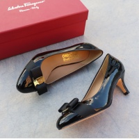 Cheap Salvatore Ferragamo High-Heeled Shoes For Women #1099089 Replica Wholesale [$96.00 USD] [ITEM#1099089] on Replica Salvatore Ferragamo High-Heeled Shoes