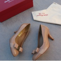 Cheap Salvatore Ferragamo High-Heeled Shoes For Women #1099092 Replica Wholesale [$96.00 USD] [ITEM#1099092] on Replica Salvatore Ferragamo High-Heeled Shoes
