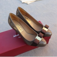Cheap Salvatore Ferragamo High-Heeled Shoes For Women #1099094 Replica Wholesale [$96.00 USD] [ITEM#1099094] on Replica Salvatore Ferragamo High-Heeled Shoes