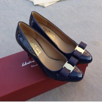 Cheap Salvatore Ferragamo High-Heeled Shoes For Women #1099097 Replica Wholesale [$96.00 USD] [ITEM#1099097] on Replica Salvatore Ferragamo High-Heeled Shoes