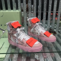 Cheap Off-White High Tops Shoes For Women #1099204 Replica Wholesale [$105.00 USD] [ITEM#1099204] on Replica Off-White High Tops Shoes