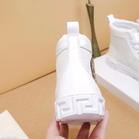 Cheap Versace High Tops Shoes For Men #1099955 Replica Wholesale [$92.00 USD] [ITEM#1099955] on Replica Versace High Tops Shoes
