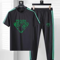 Prada Tracksuits Short Sleeved For Men #1100009