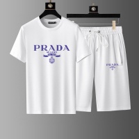 Prada Tracksuits Short Sleeved For Men #1100026