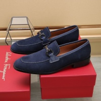 Cheap Salvatore Ferragamo Leather Shoes For Men #1100044 Replica Wholesale [$82.00 USD] [ITEM#1100044] on Replica Salvatore Ferragamo Leather Shoes