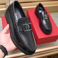 Cheap Salvatore Ferragamo Leather Shoes For Men #1100052 Replica Wholesale [$85.00 USD] [ITEM#1100052] on Replica Salvatore Ferragamo Leather Shoes