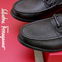 Cheap Salvatore Ferragamo Leather Shoes For Men #1100055 Replica Wholesale [$92.00 USD] [ITEM#1100055] on Replica Salvatore Ferragamo Leather Shoes