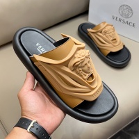Cheap Versace Slippers For Men #1100142 Replica Wholesale [$56.00 USD] [ITEM#1100142] on Replica Versace Slippers