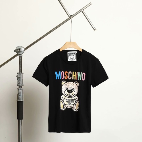 Cheap Moschino T-Shirts Short Sleeved For Women #1100921 Replica Wholesale [$34.00 USD] [ITEM#1100921] on Replica Moschino T-Shirts