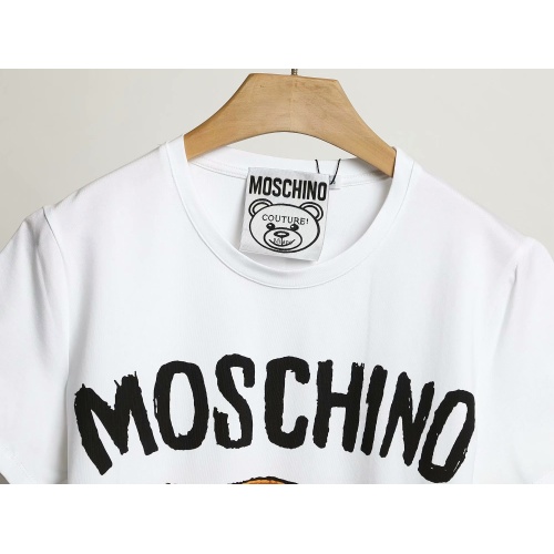 Cheap Moschino T-Shirts Short Sleeved For Women #1100922 Replica Wholesale [$34.00 USD] [ITEM#1100922] on Replica Moschino T-Shirts