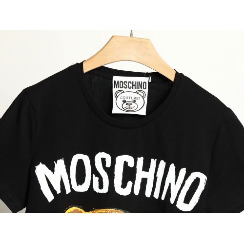 Cheap Moschino T-Shirts Short Sleeved For Women #1100923 Replica Wholesale [$34.00 USD] [ITEM#1100923] on Replica Moschino T-Shirts