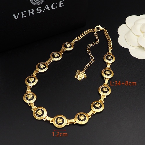 Cheap Versace Necklaces #1101085 Replica Wholesale [$36.00 USD] [ITEM#1101085] on Replica Versace Necklaces