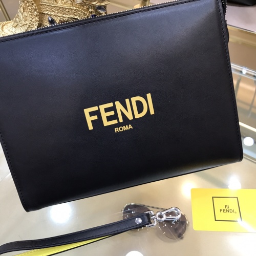 Cheap Fendi AAA Man Wallets #1101124 Replica Wholesale [$82.00 USD] [ITEM#1101124] on Replica Fendi AAA Man Wallets