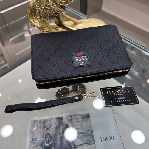 Cheap Gucci AAA Man Wallets #1101160 Replica Wholesale [$92.00 USD] [ITEM#1101160] on Replica Gucci AAA Man Wallets