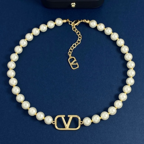 Cheap Valentino Necklaces For Women #1101350 Replica Wholesale [$32.00 USD] [ITEM#1101350] on Replica Valentino Necklaces