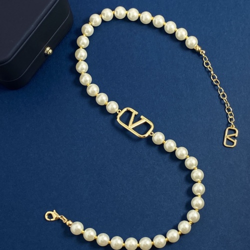Cheap Valentino Necklaces For Women #1101350 Replica Wholesale [$32.00 USD] [ITEM#1101350] on Replica Valentino Necklaces