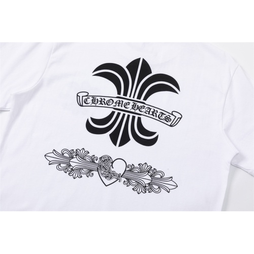 Cheap Chrome Hearts T-Shirts Short Sleeved For Men #1101613 Replica Wholesale [$39.00 USD] [ITEM#1101613] on Replica Chrome Hearts T-Shirts