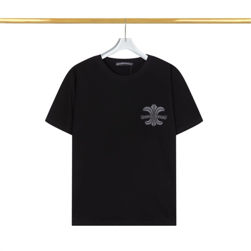 Cheap Chrome Hearts T-Shirts Short Sleeved For Men #1101614 Replica Wholesale [$39.00 USD] [ITEM#1101614] on Replica Chrome Hearts T-Shirts