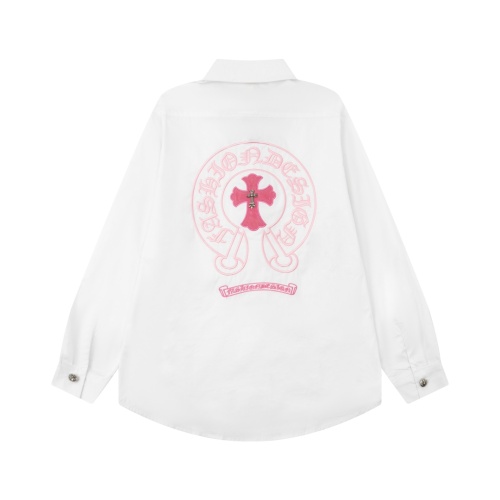 Cheap Chrome Hearts Shirts Long Sleeved For Unisex #1101656 Replica Wholesale [$45.00 USD] [ITEM#1101656] on Replica Chrome Hearts Shirts