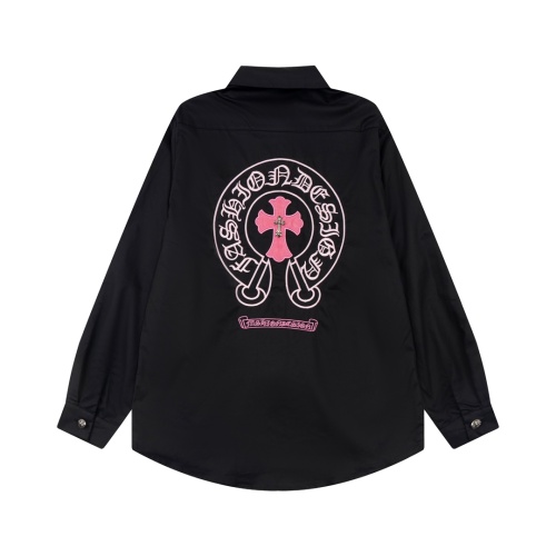 Cheap Chrome Hearts Shirts Long Sleeved For Unisex #1101658 Replica Wholesale [$45.00 USD] [ITEM#1101658] on Replica Chrome Hearts Shirts