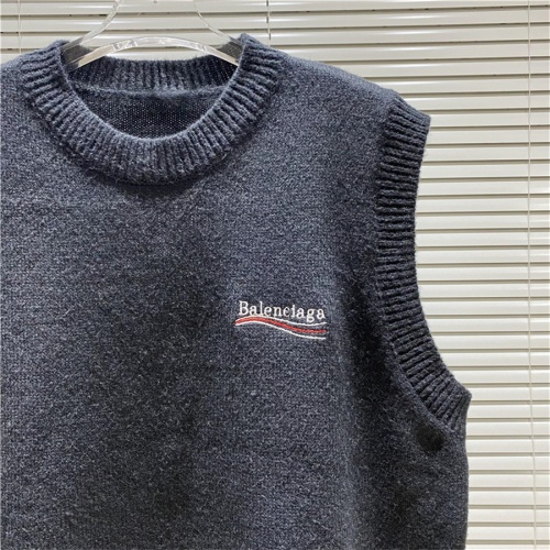 Cheap Balenciaga Sweaters Sleeveless For Unisex #1101718 Replica Wholesale [$42.00 USD] [ITEM#1101718] on Replica Balenciaga Sweaters