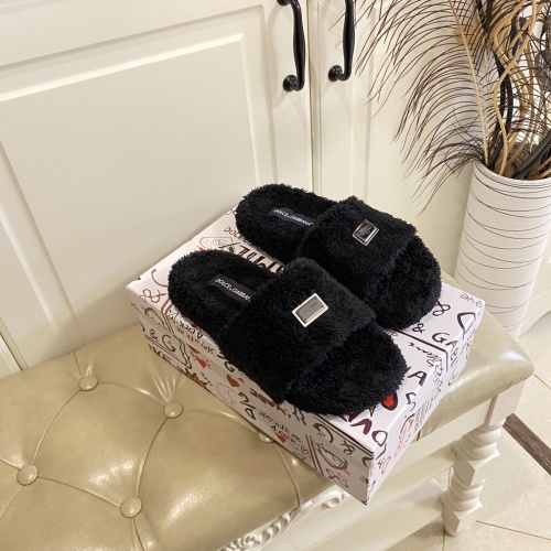 Cheap Dolce &amp; Gabbana D&amp;G Slippers For Men #1102065 Replica Wholesale [$85.00 USD] [ITEM#1102065] on Replica Dolce &amp; Gabbana D&amp;G Slippers