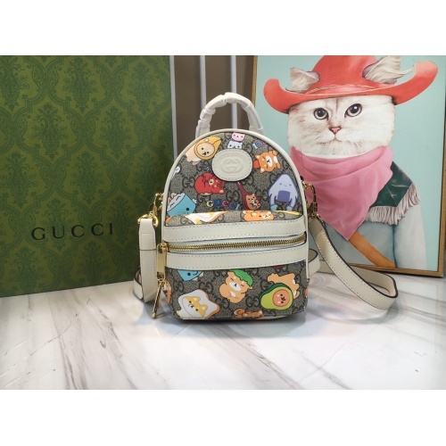 Cheap Gucci AAA Quality Backpacks For Women #1102198 Replica Wholesale [$68.00 USD] [ITEM#1102198] on Replica Gucci AAA Quality Backpacks